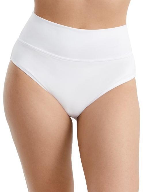 Fold-Over High-Waist Bikini Bottom Product Image