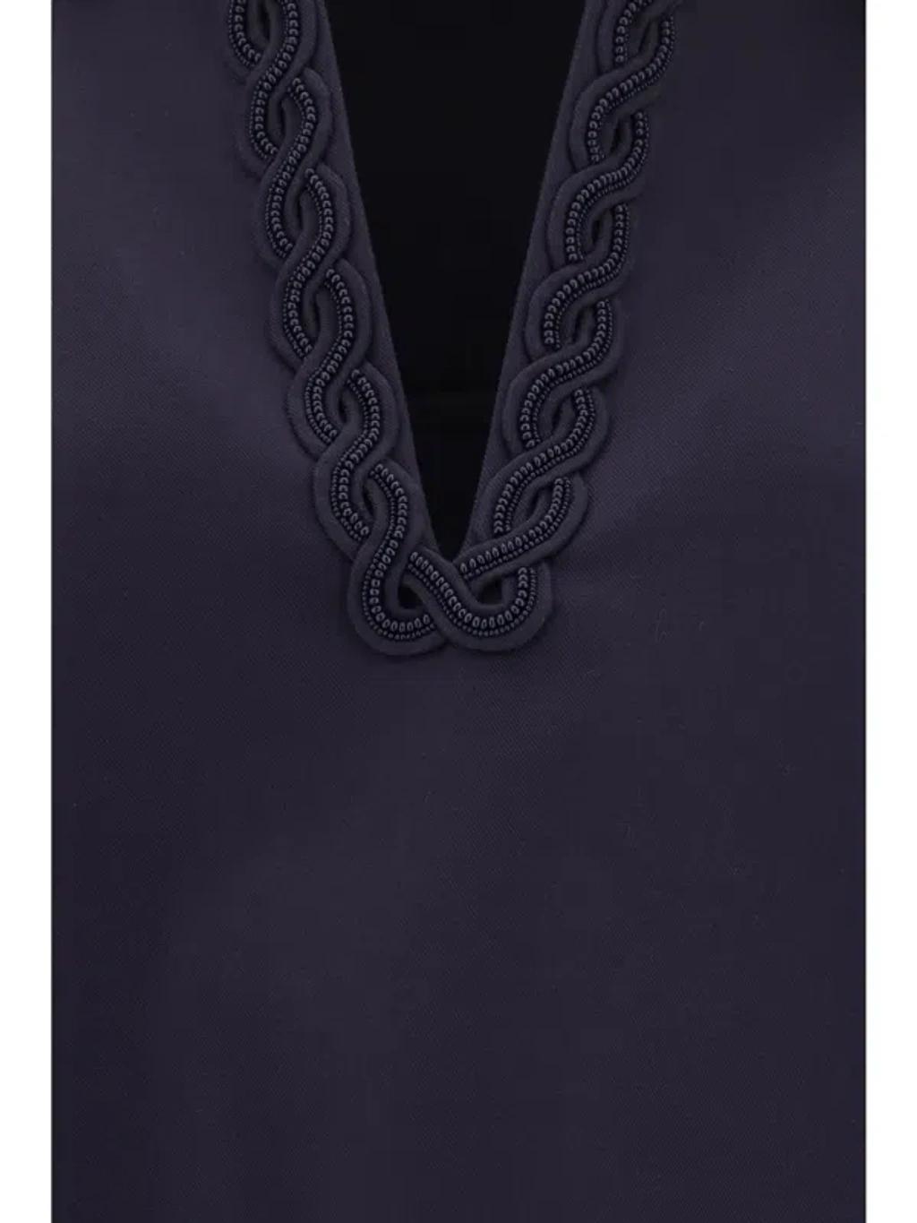 VALENTINO Top In Navy Product Image