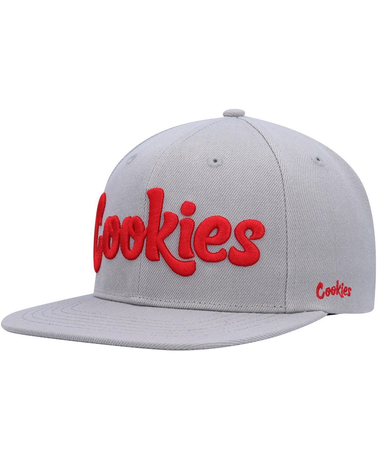 Mens Cookies Heather Gray Original Mint Snapback Hat Product Image