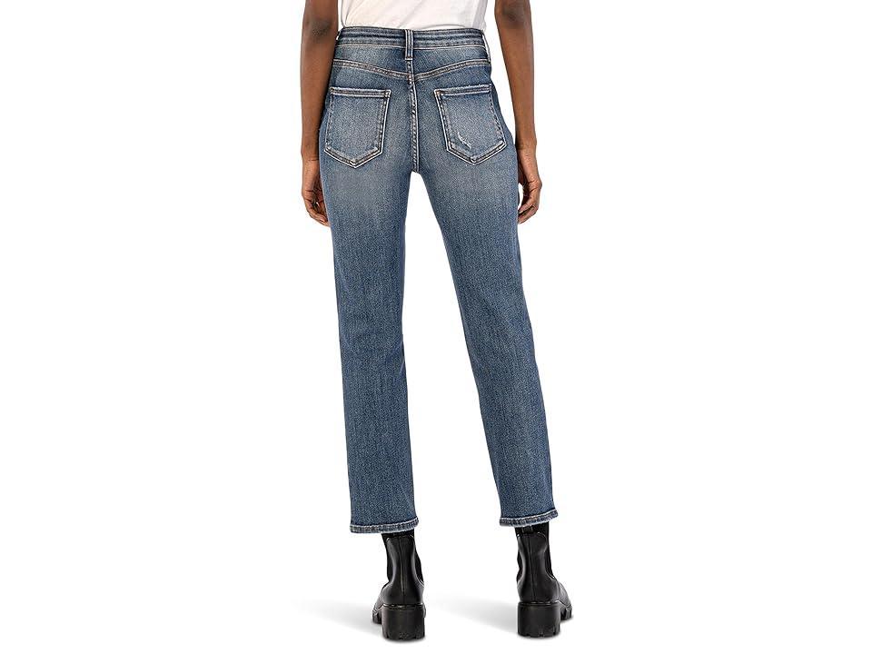 KUT from the Kloth Rosa High-Rise Ankle Zip Fly in Desirable (Desirable) Women's Jeans Product Image