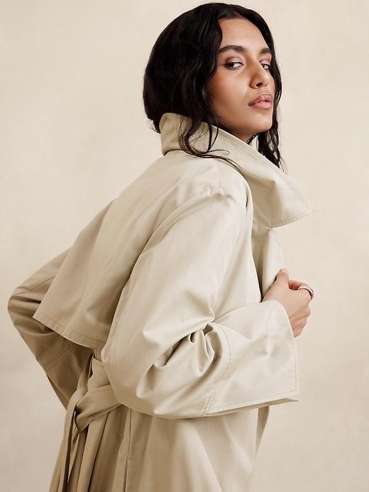 Cotton Trench Coat Product Image