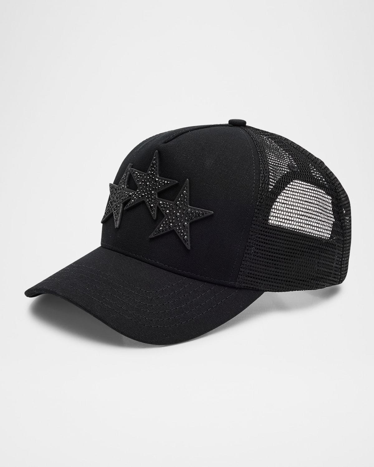 Men's Crystal 3 Star Trucker Hat Product Image