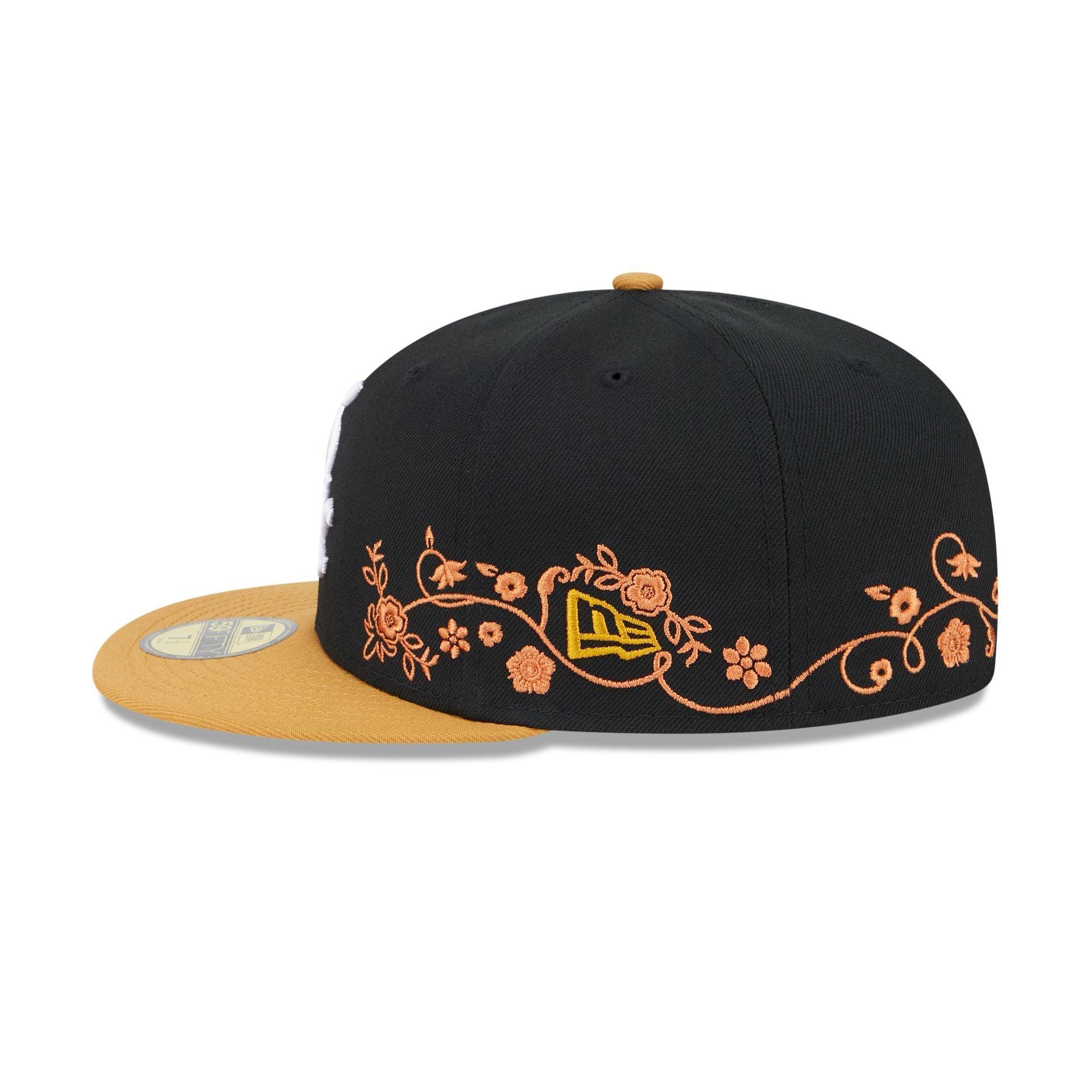 Los Angeles Angels Floral Vine 59FIFTY Fitted Hat Male Product Image