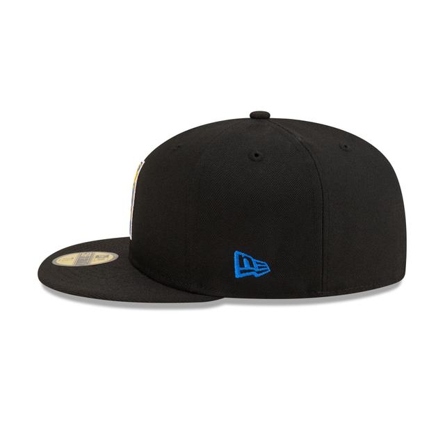 Union X Los Angeles Dodgers Gray 59FIFTY Fitted Hat Male Product Image