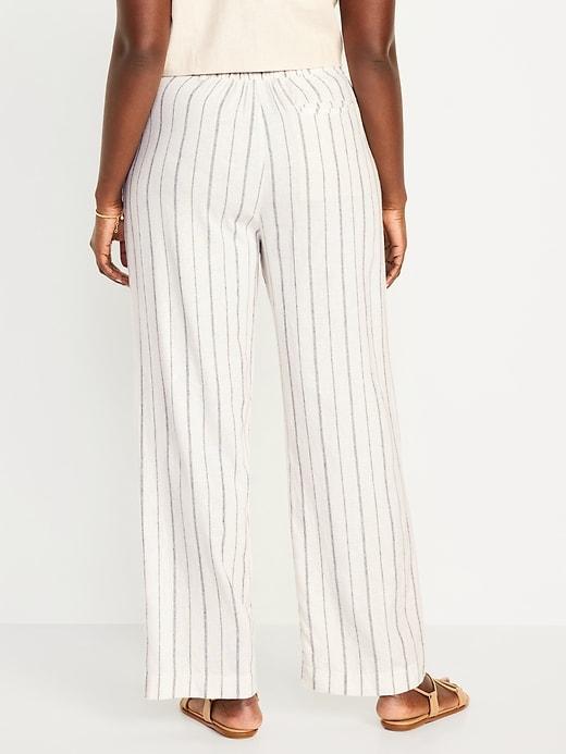 Extra High-Waisted Wide-Leg Taylor Pants Product Image