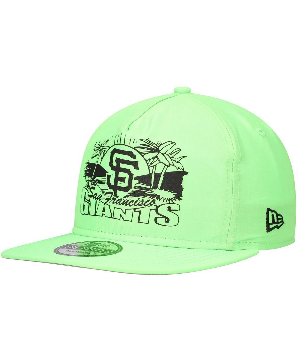 Mens New Era San Francisco Giants Neon Golfer Snapback Hat Product Image