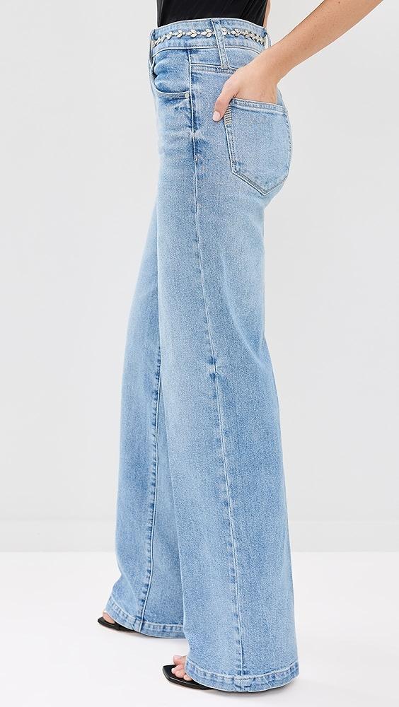 PAIGE Sasha Wide Leg Jeans | Shopbop Product Image