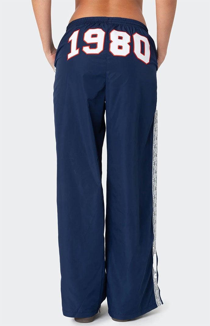 Edikted Womens 1980 Nylon Track Pants Product Image