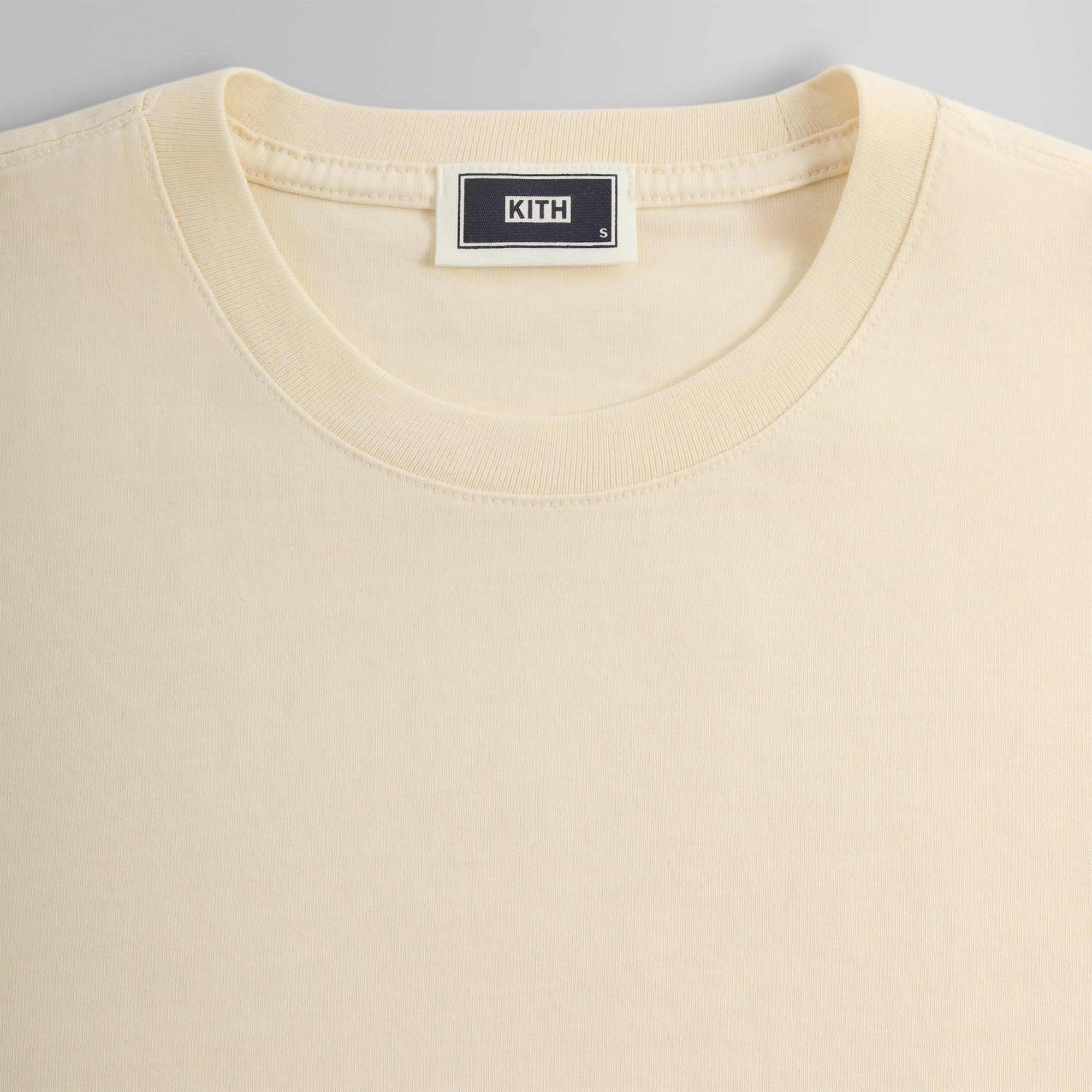 Kith Long Sleeve Vintage Wash Tee - Sandrift Male Product Image