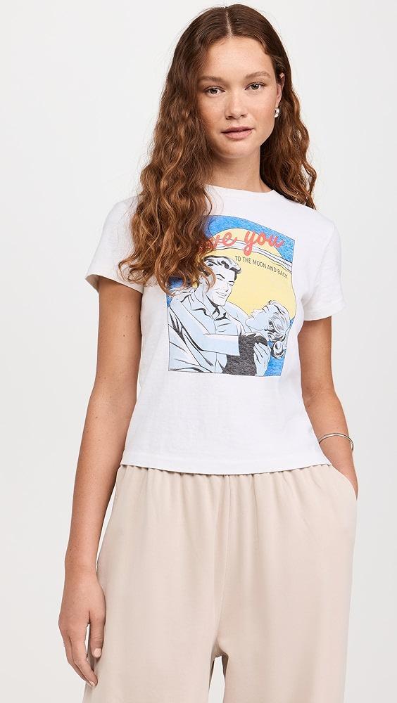 RE/DONE Classic Tee To The Moon | Shopbop Product Image