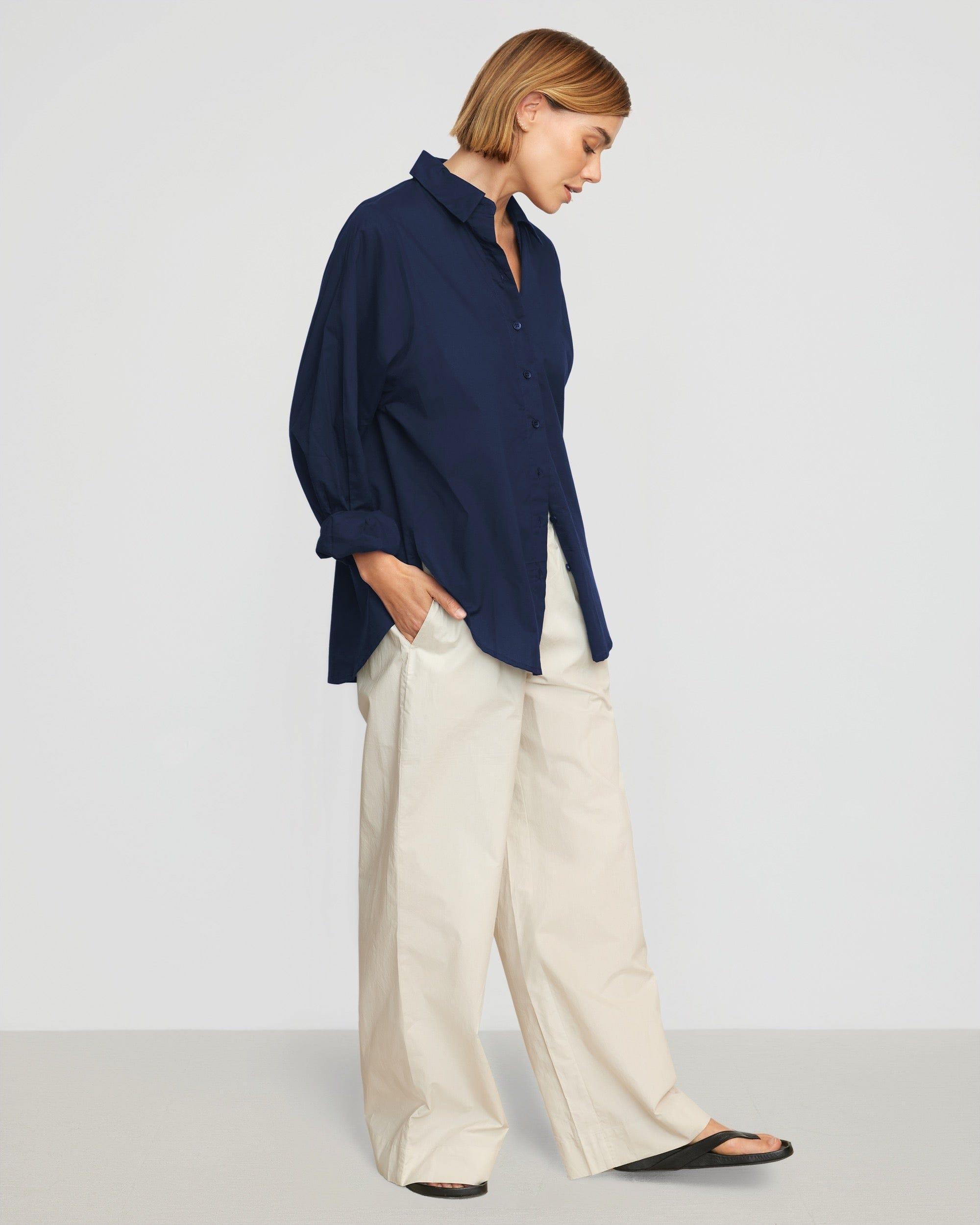 Dakota Oversized Organic Cotton Shirt Product Image