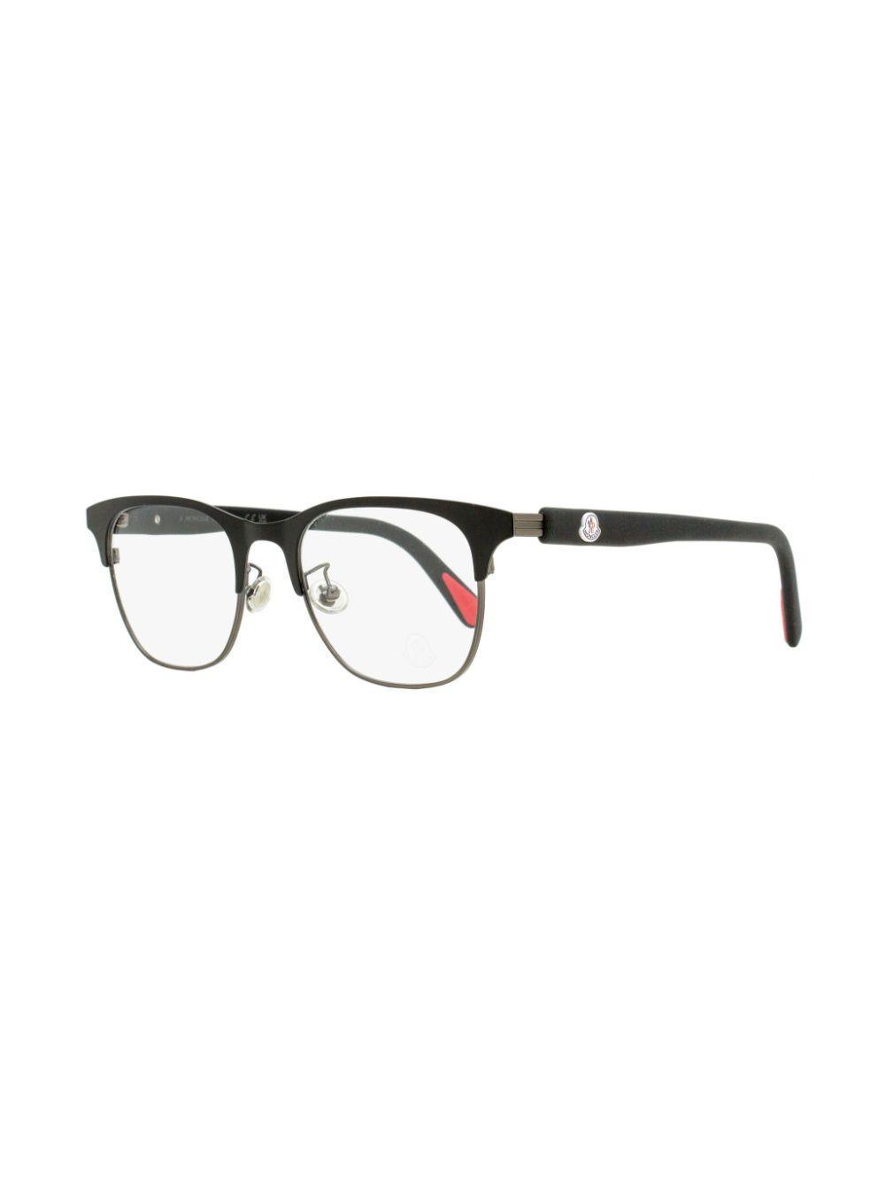 MONCLER Ml5193h Rectangle-frame Glasses In Schwarz Product Image