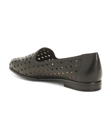 Leather Liz Open Weave Loafers for Women | Leather/Man-Made Sole Product Image