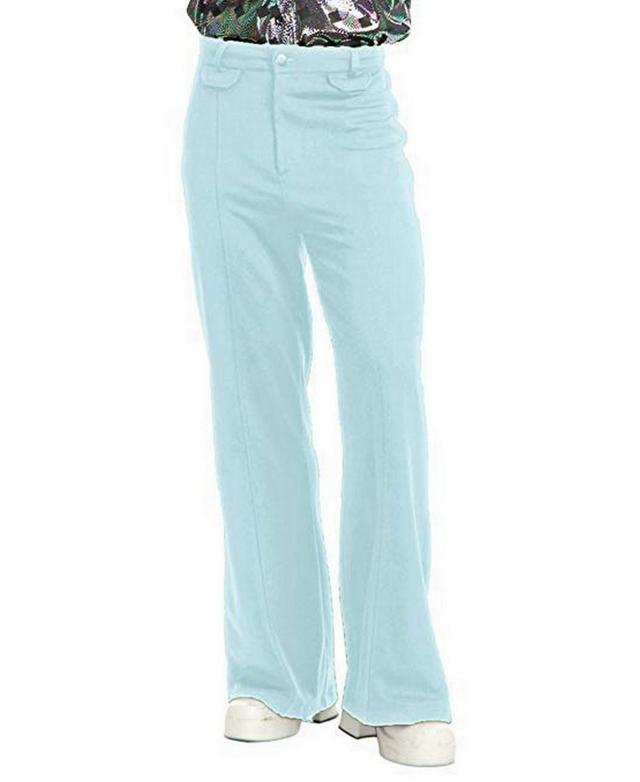 BuySeasons Mens Disco Pants Powder Blue - Blue Product Image