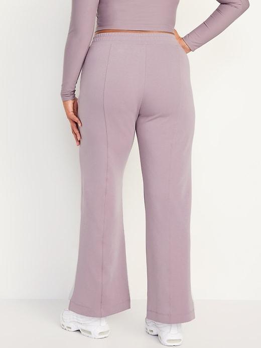 High-Waisted Dynamic Fleece Trouser Pants Product Image