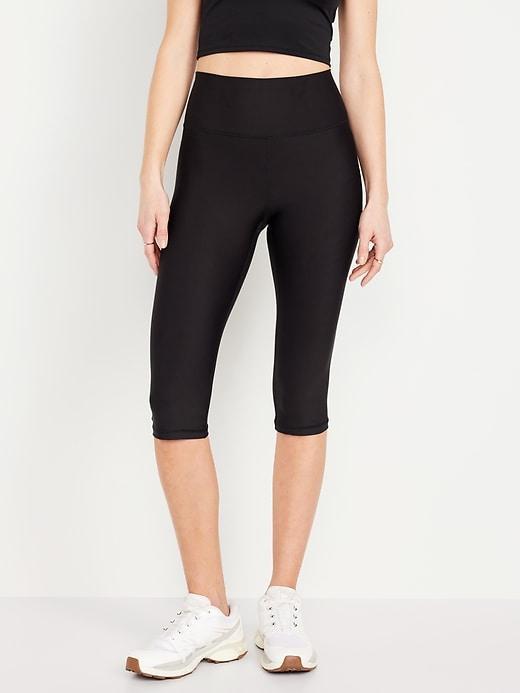 High-Waisted PowerSoft Crop Leggings product image