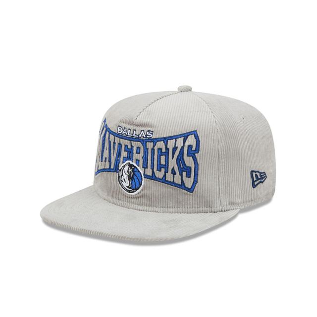 Dallas Mavericks Gray Cord Golfer Hat Male Product Image