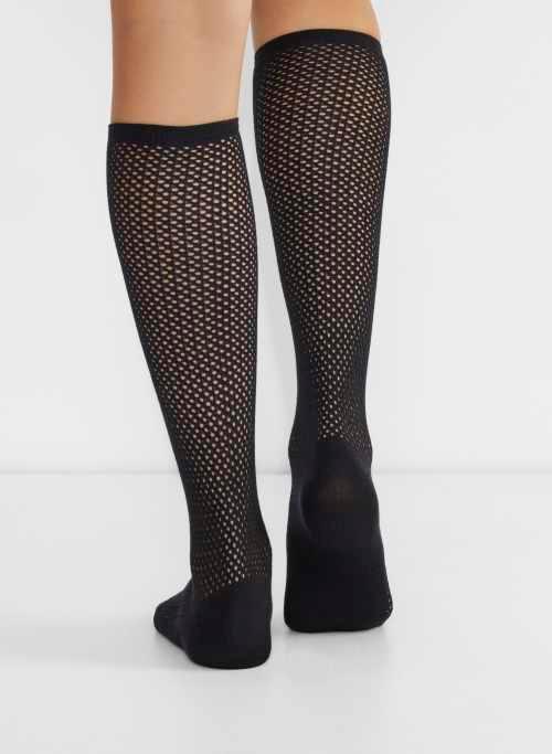 fishnet knee-high sock Product Image