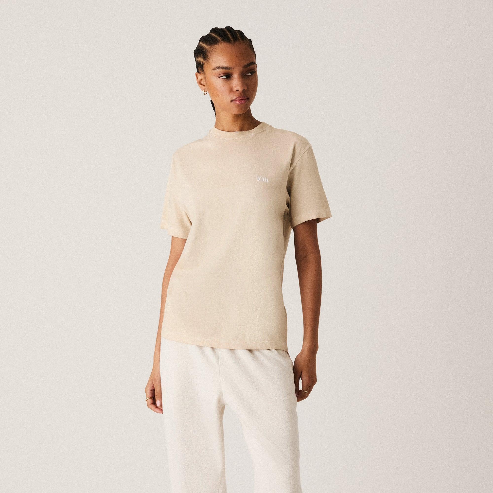 Kith Women Nia II Tee - Oat Female Product Image