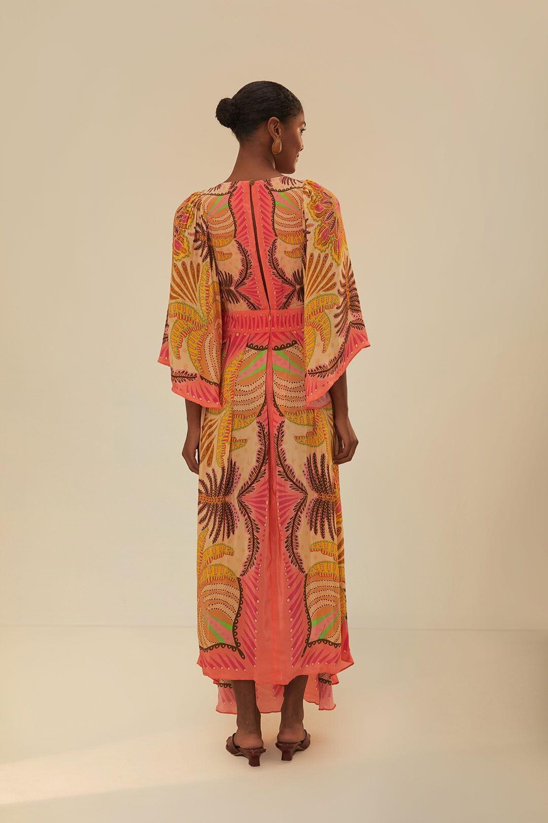 Sand Palms Scarf Maxi Dress Product Image