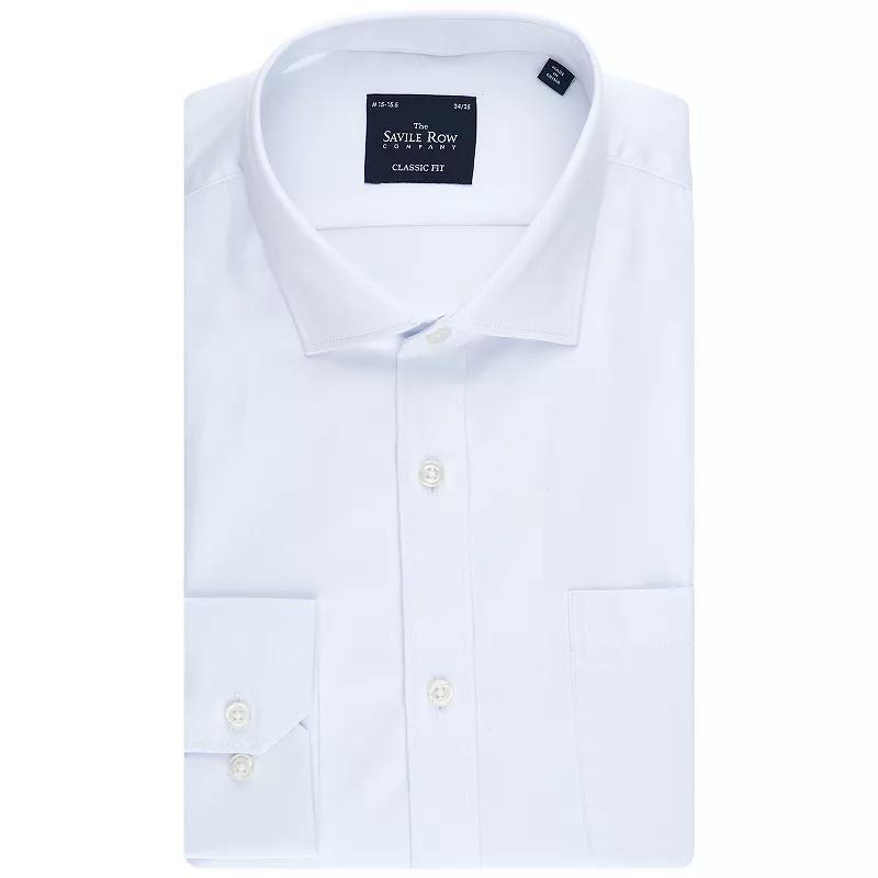 Mens Savile Row Classic Fit Sateen Dress Shirt Product Image