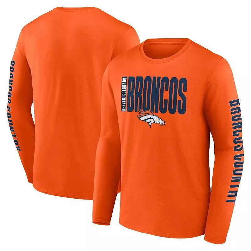 Mens Fanatics Denver Broncos Big & Tall Vision Long Sleeve T-Shirt Product Image