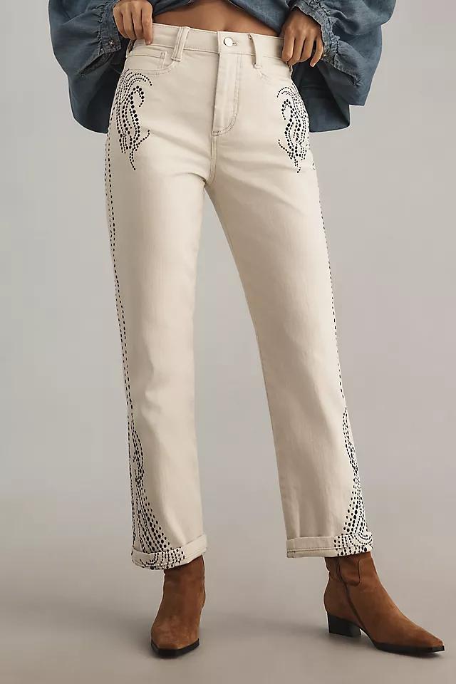 Pilcro Slim Slouch Mid-Rise Straight-Leg Jean Product Image