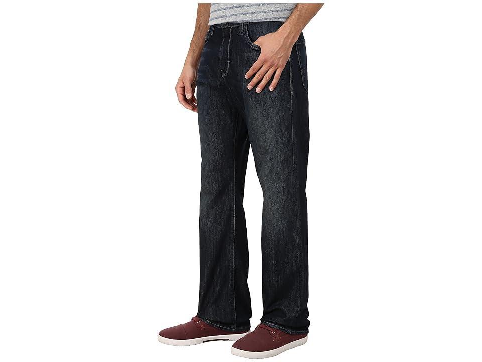 Mavi Jeans Matt Mid Rise Relaxed Straight in Deep Stanford (Deep Stanford) Men's Jeans Product Image