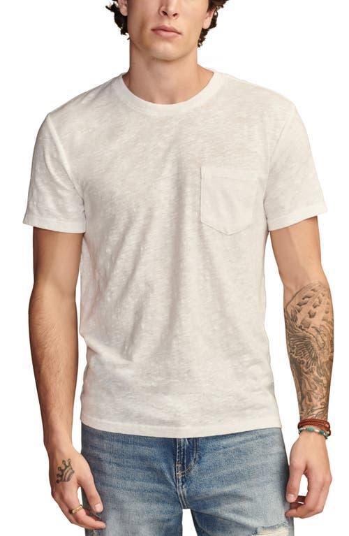 Lucky Brand Slub Pocket T-Shirt Product Image