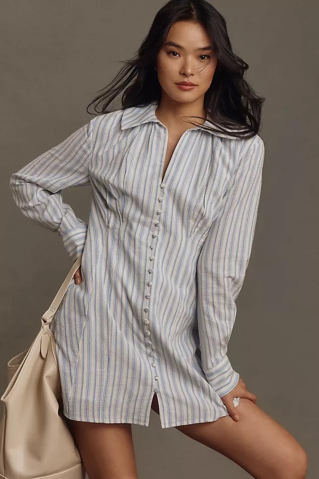 English Factory Collared Mini Shirt Dress Product Image