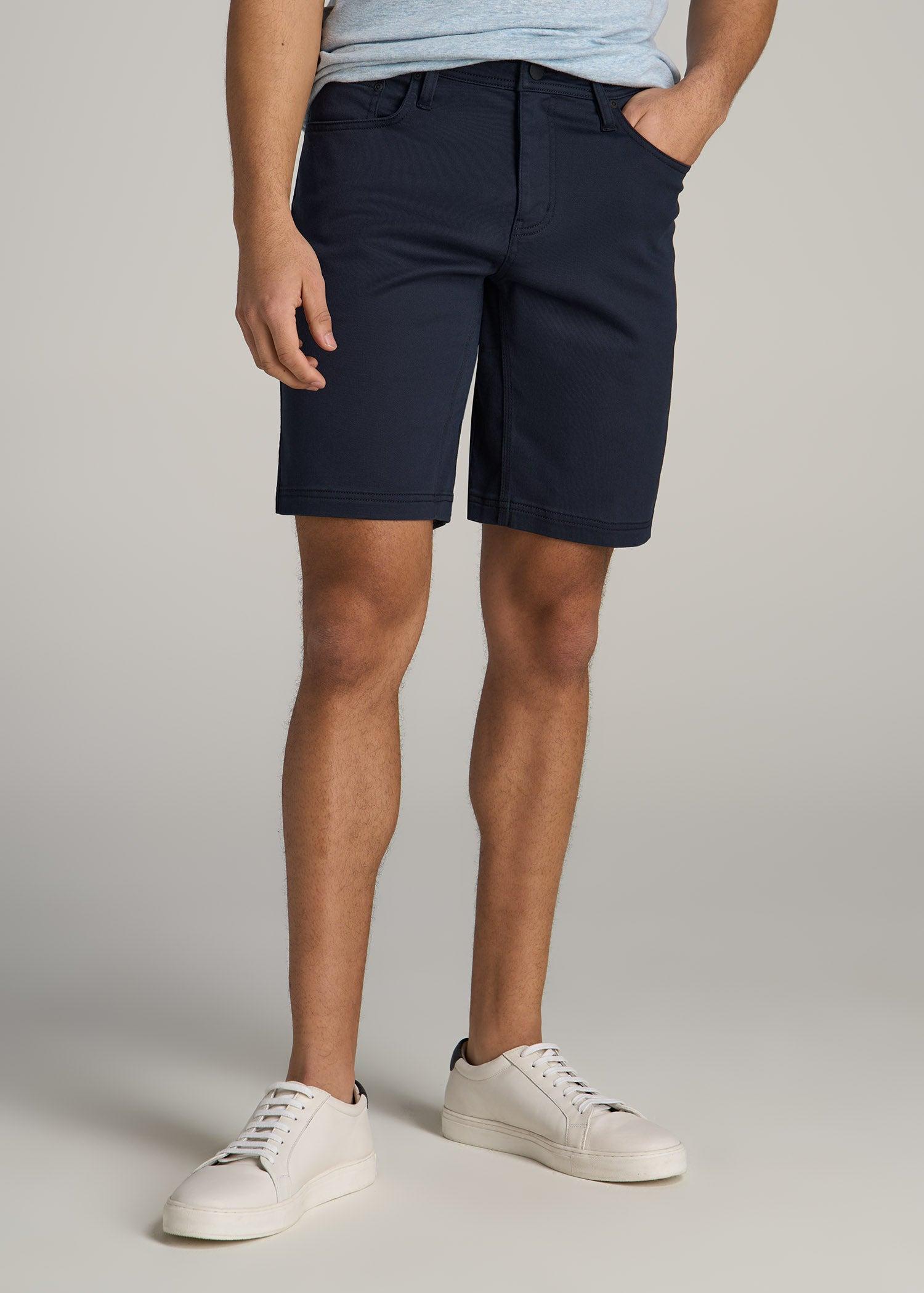 Everyday Comfort 5 Pocket Short for Tall Men in True Navy Product Image