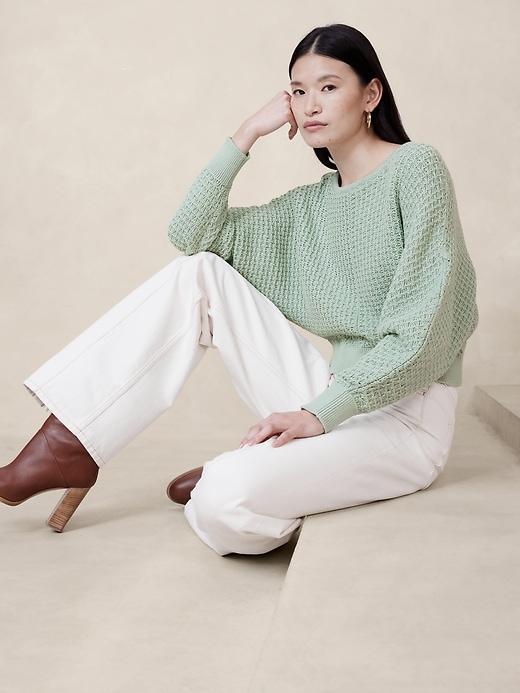 Meredith Cotton Boat-Neck Sweater Product Image