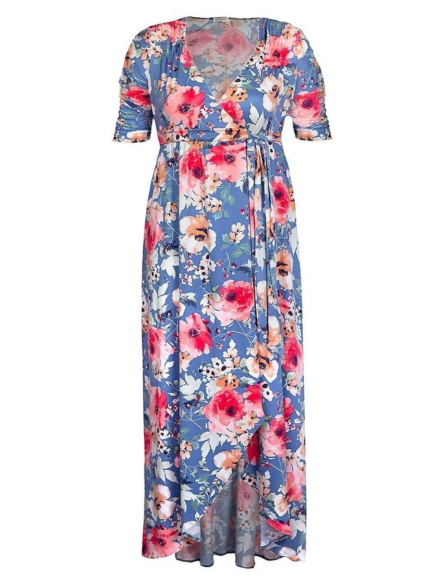 Womens Meadow Dream Wrap Maxi Dress Product Image