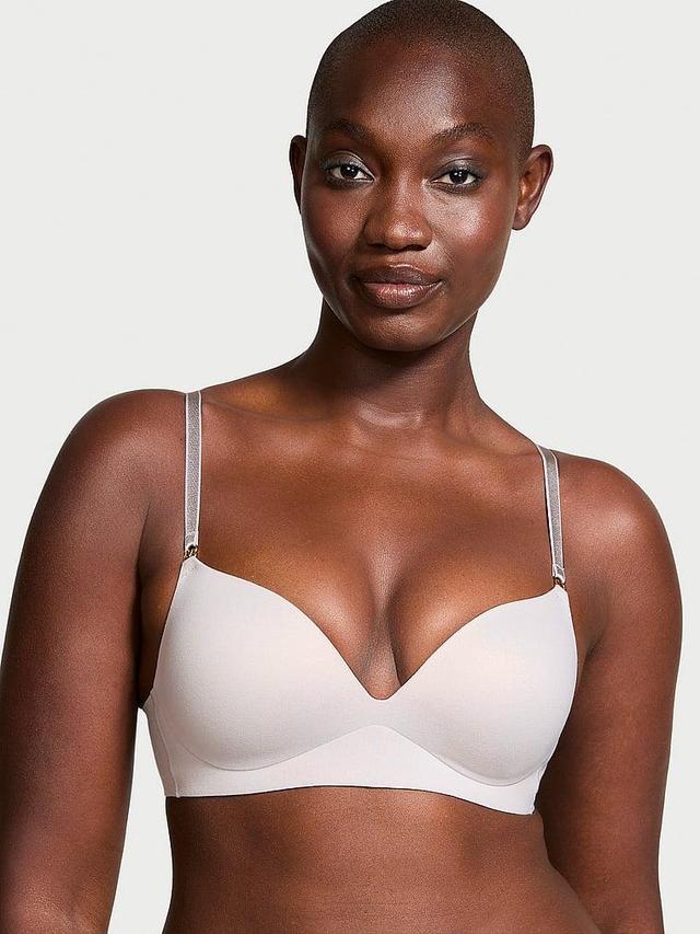 Smooth Wireless Push-Up Plunge Bra Product Image