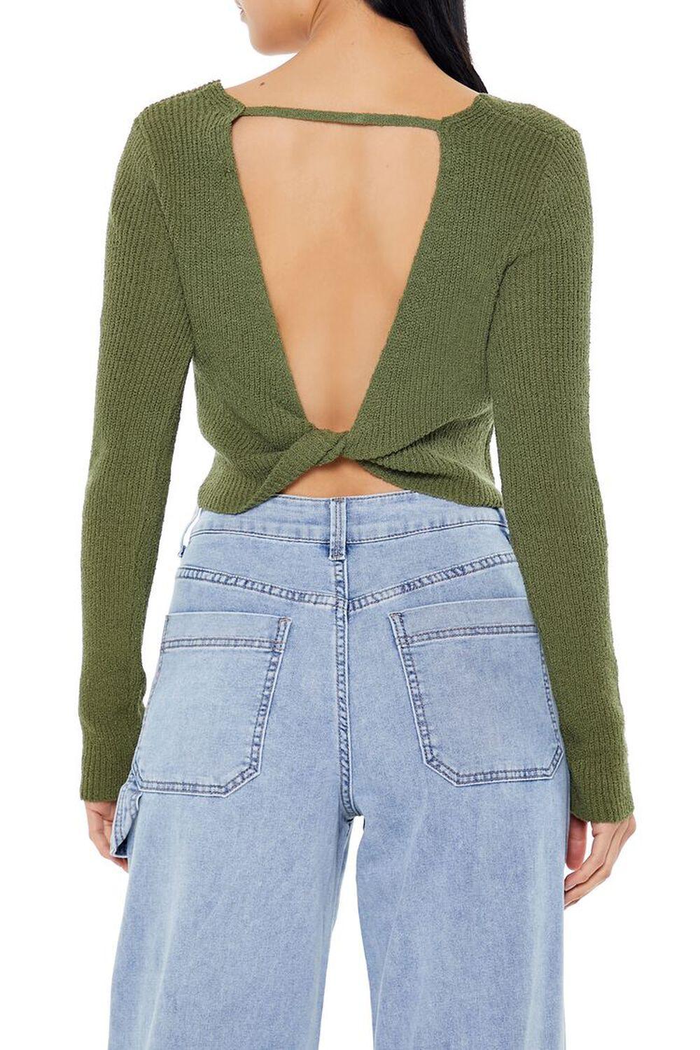 Twisted Sweater-Knit Crop Top | Forever 21 Product Image