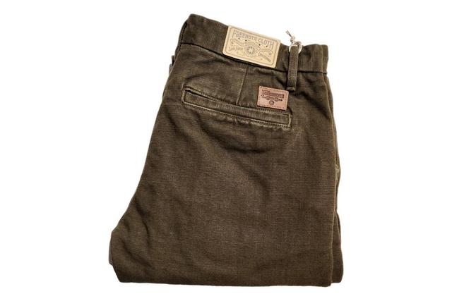 Workers Chino Slim Fit 14oz Slub Olive Product Image