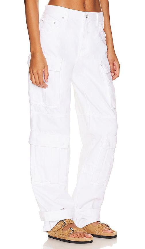 GRLFRND Lex Cargo Jean in Sierra - White. Size 31 (also in 23, 29). Product Image