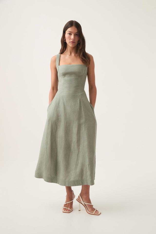 Clover Corded Midi Dress Product Image