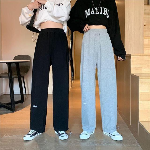 Lettering Jogger Sweatpants Product Image