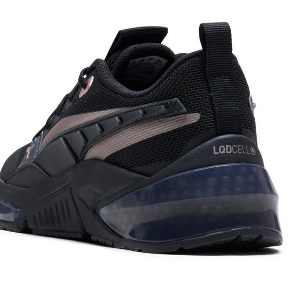 PUMA LQDCELL Optic Evo Women's Sneakers in Black/Rose Gold Product Image