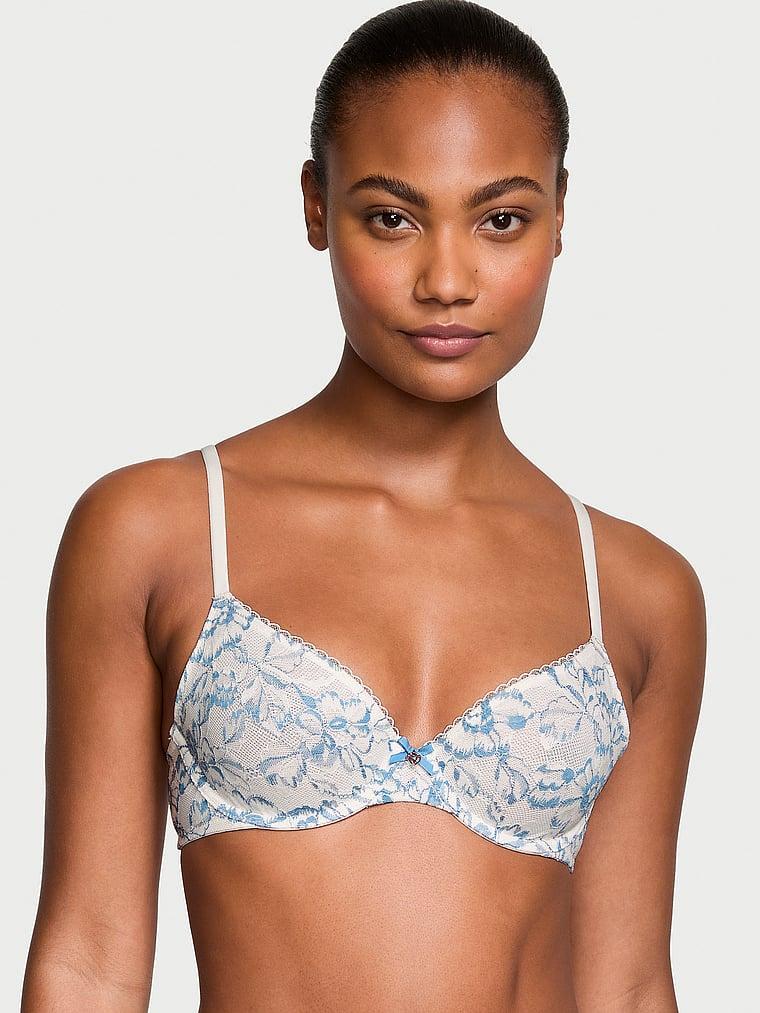 Invisible Lift Unlined Lace Demi Bra Product Image