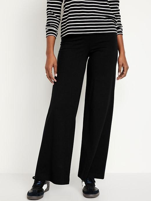 High-Waisted Wide-Leg Leggings product image