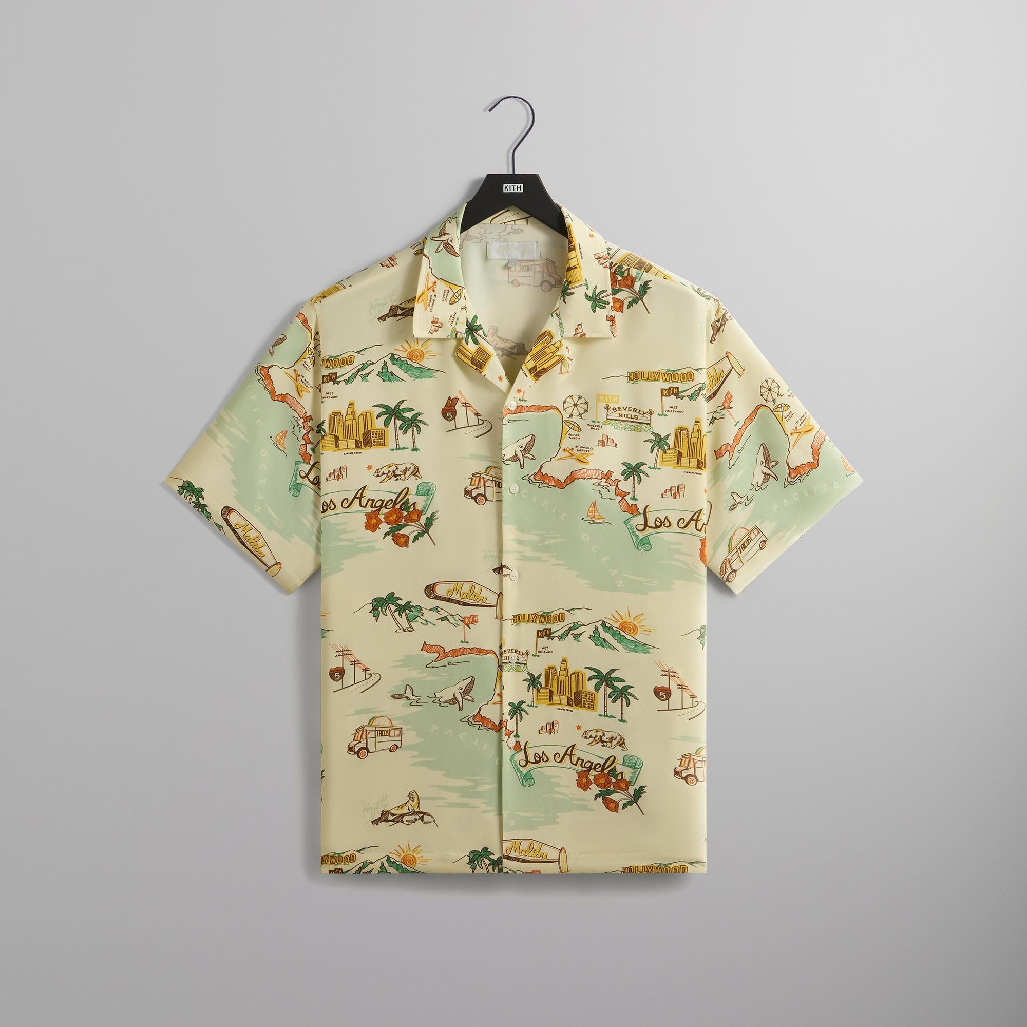 Kith LA Thompson Camp Collar Shirt - Marcona Male Product Image