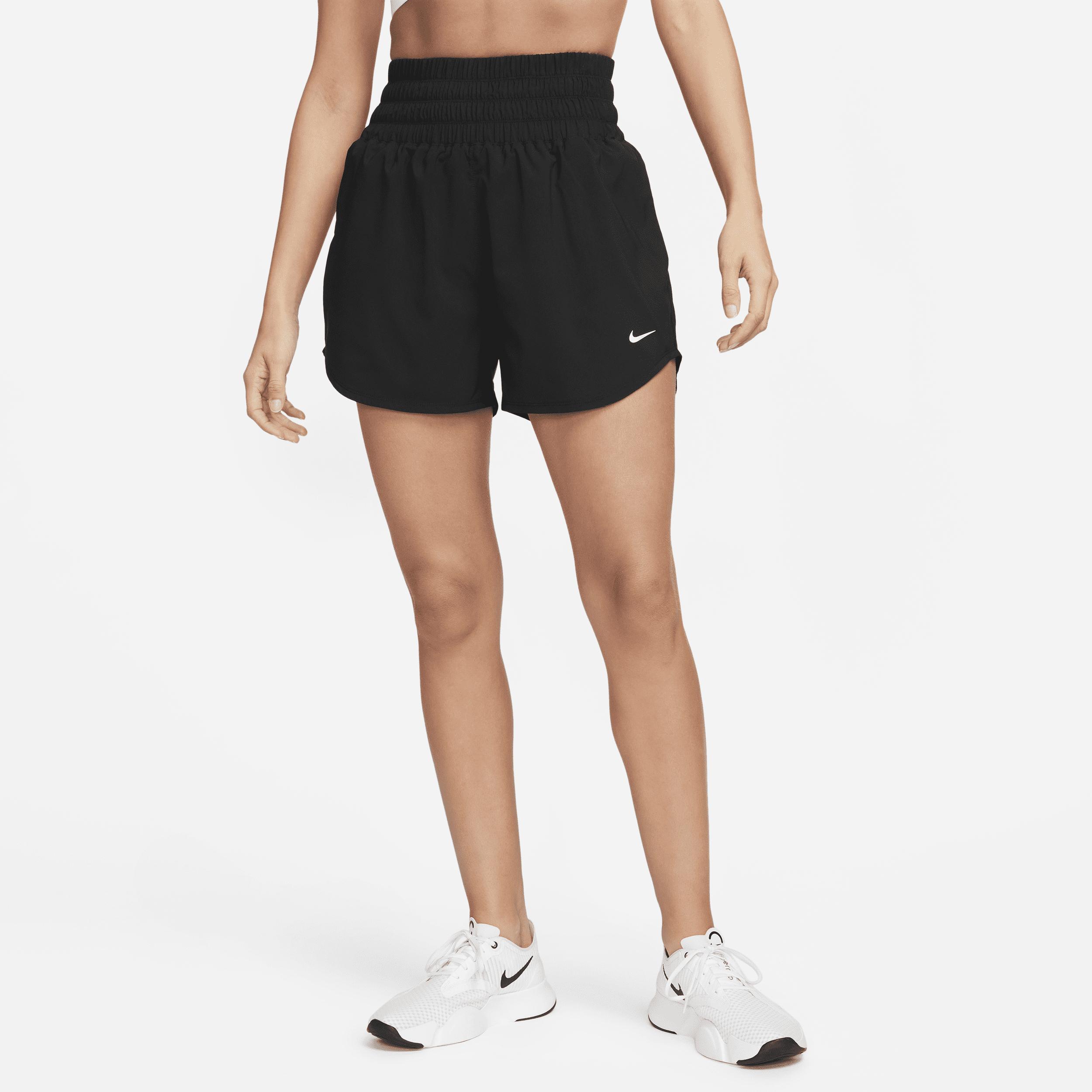 Nike Women's One Dri-FIT Ultra High-Waisted 3" Brief-Lined Shorts Product Image