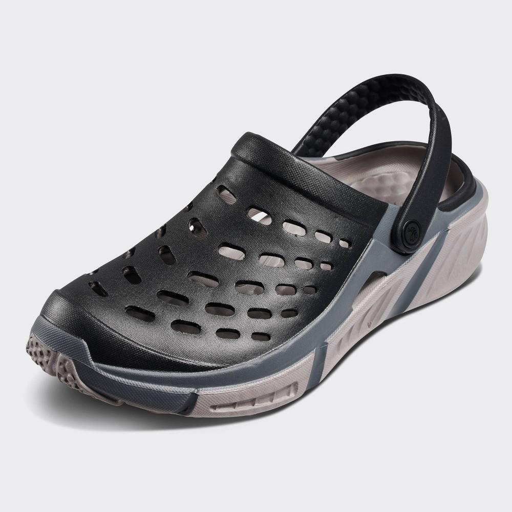 Joybees Mens Trekking Clog Sandals - Black/Charcoal 13 Product Image