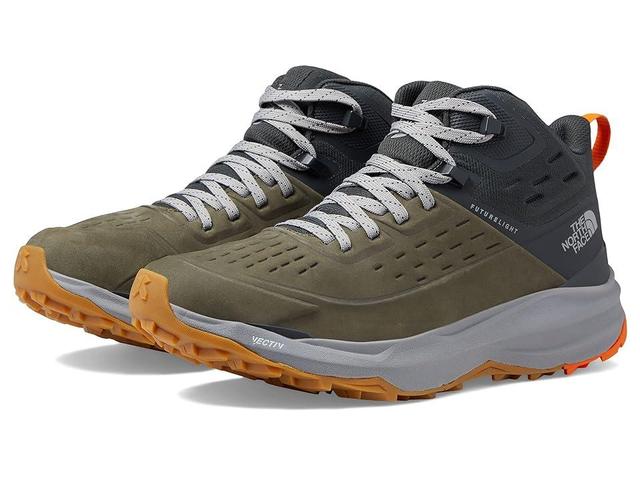 The North Face VECTIV Exploris 2 Mid FUTURELIGHT Leather (New Taupe /Asphalt Grey) Men's Shoes Product Image