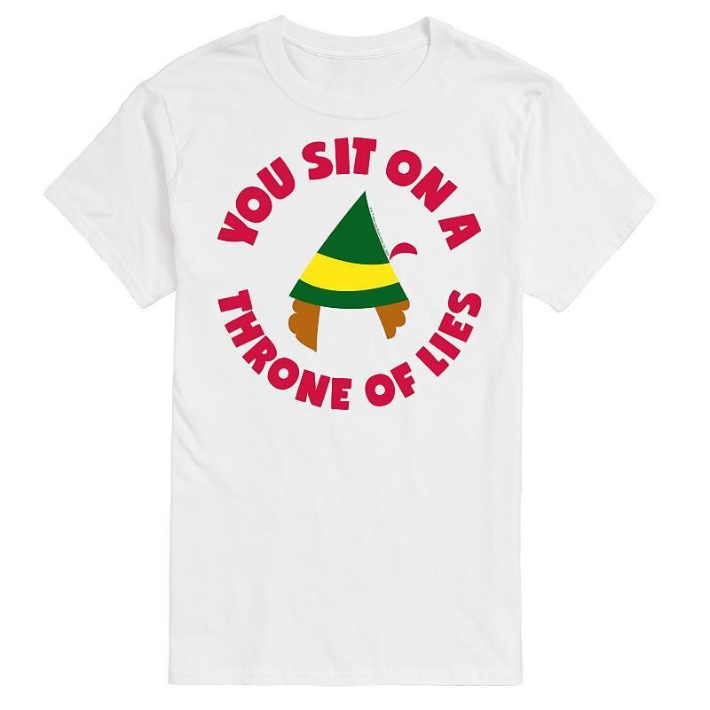 Big & Tall Elf Throne Of Lies Graphic Tee, Mens Product Image