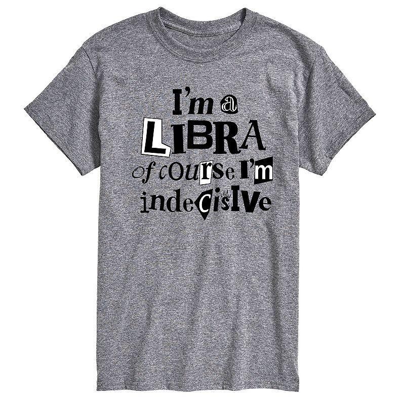 Mens Libra Indecisive Graphic Tee Product Image