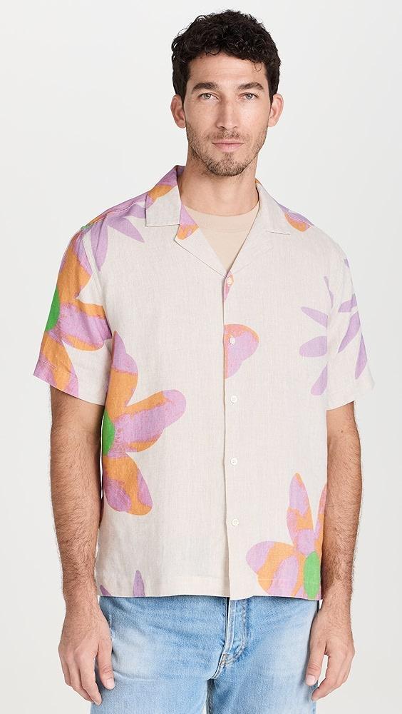 Frescobol Carioca x John Booth Roberto Linen Shirt | Shopbop Product Image