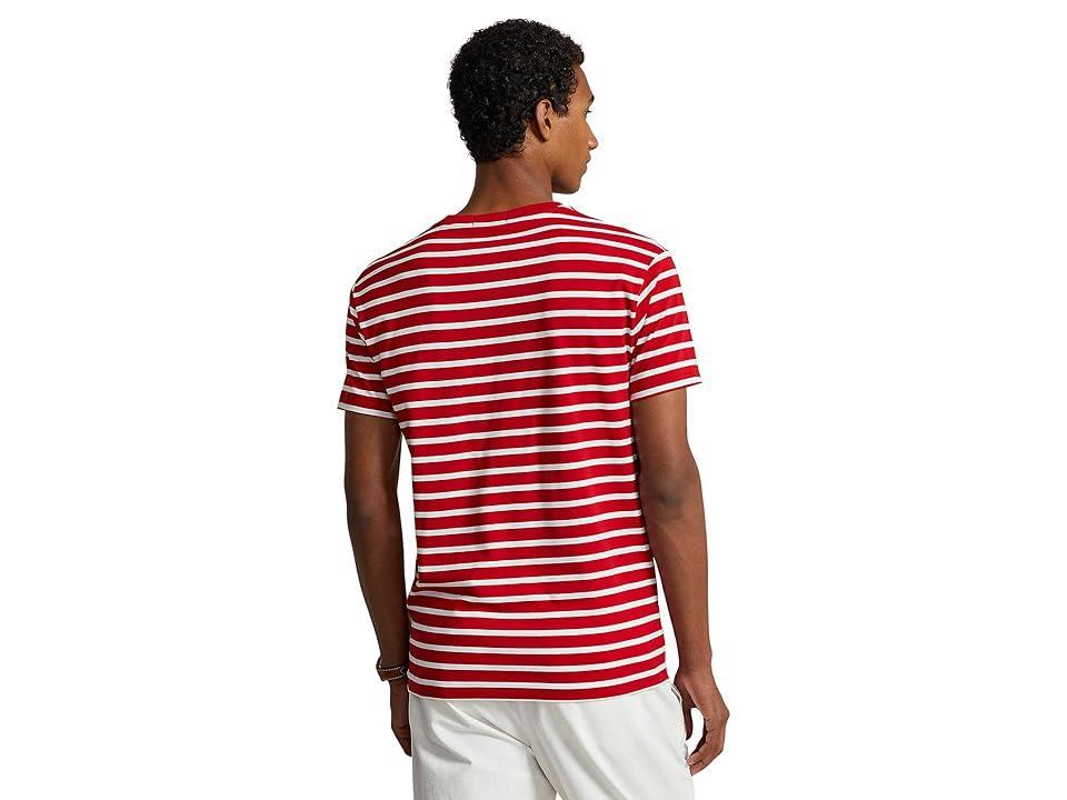 Polo Ralph Lauren Mens Classic-Fit Striped Jersey T-Shirt - Rl 2000 Red Product Image